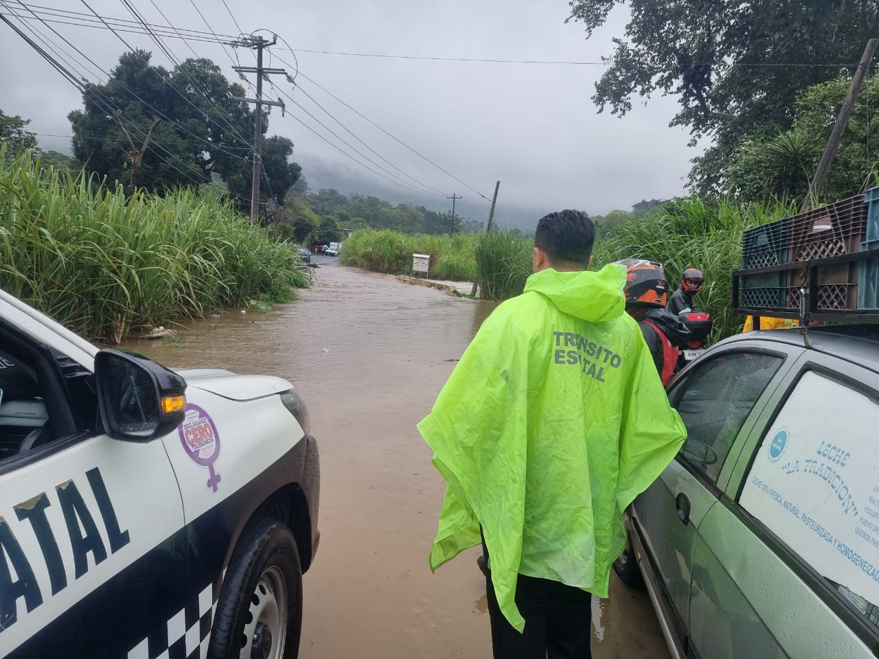 Cierre de Circulación en carretera La Laguna-Pacho Viejo: DGTSV