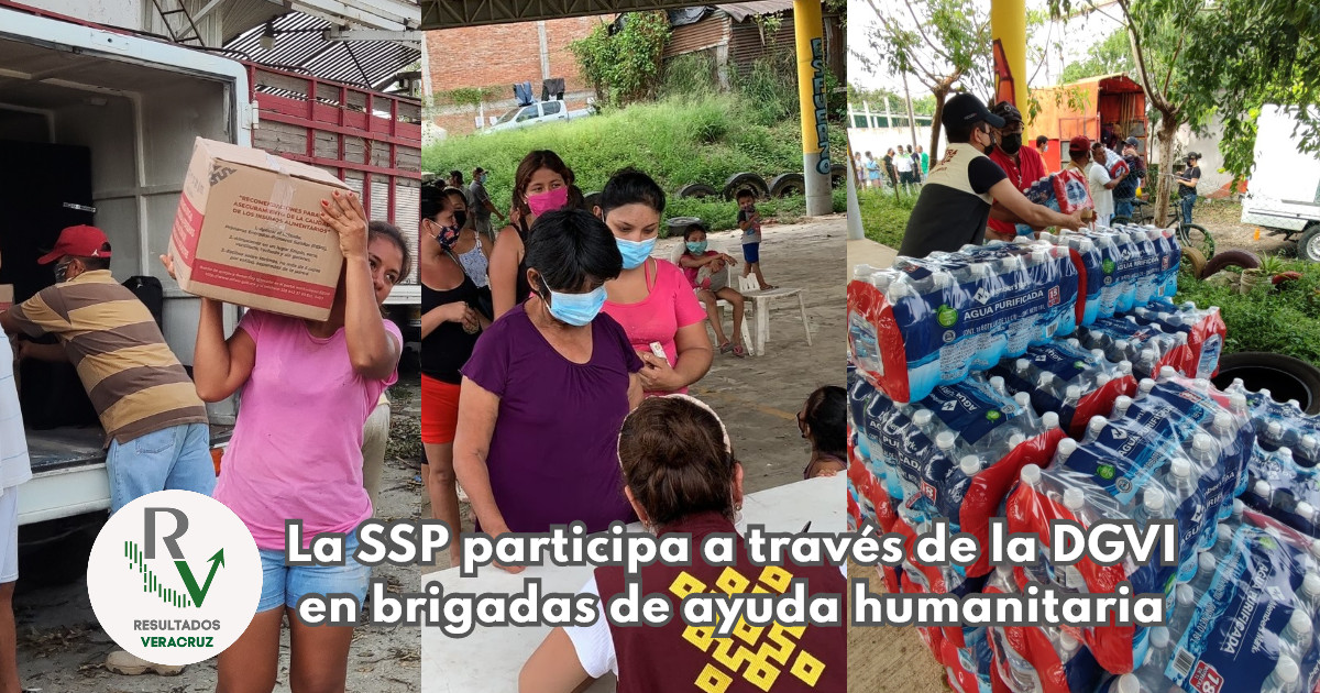 La SSP participa a través de la DGVI en brigadas de ayuda humanitaria