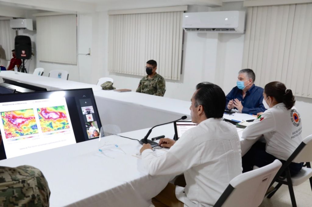 Listo el Plan Operativo de Emergencias para hacer frente al ciclón Grace en Veracruz