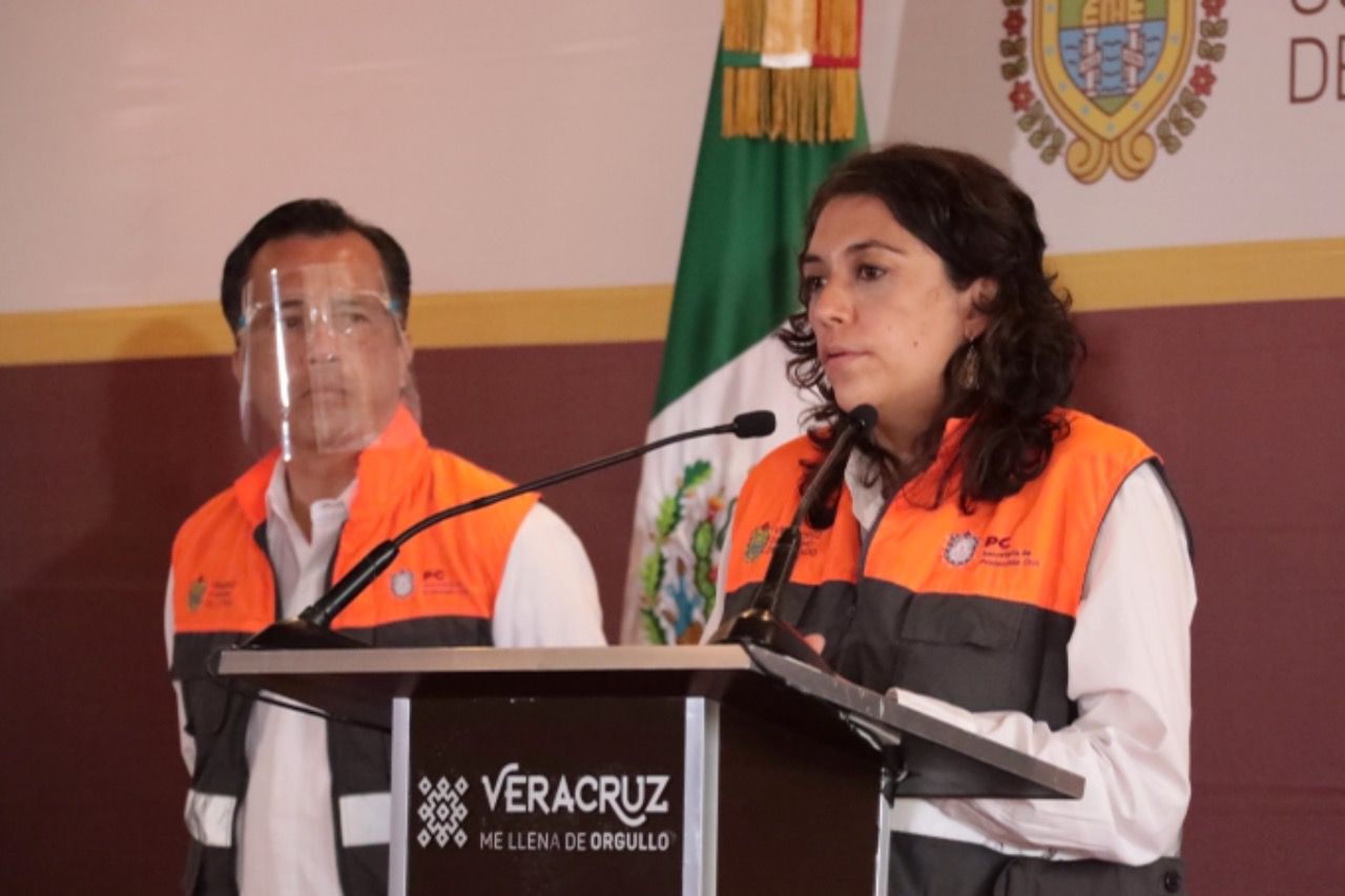 Garantizado el recurso para emergencias por Grace; en ningún momento nos quedamos sin fondos federales: Guadalupe Osorno