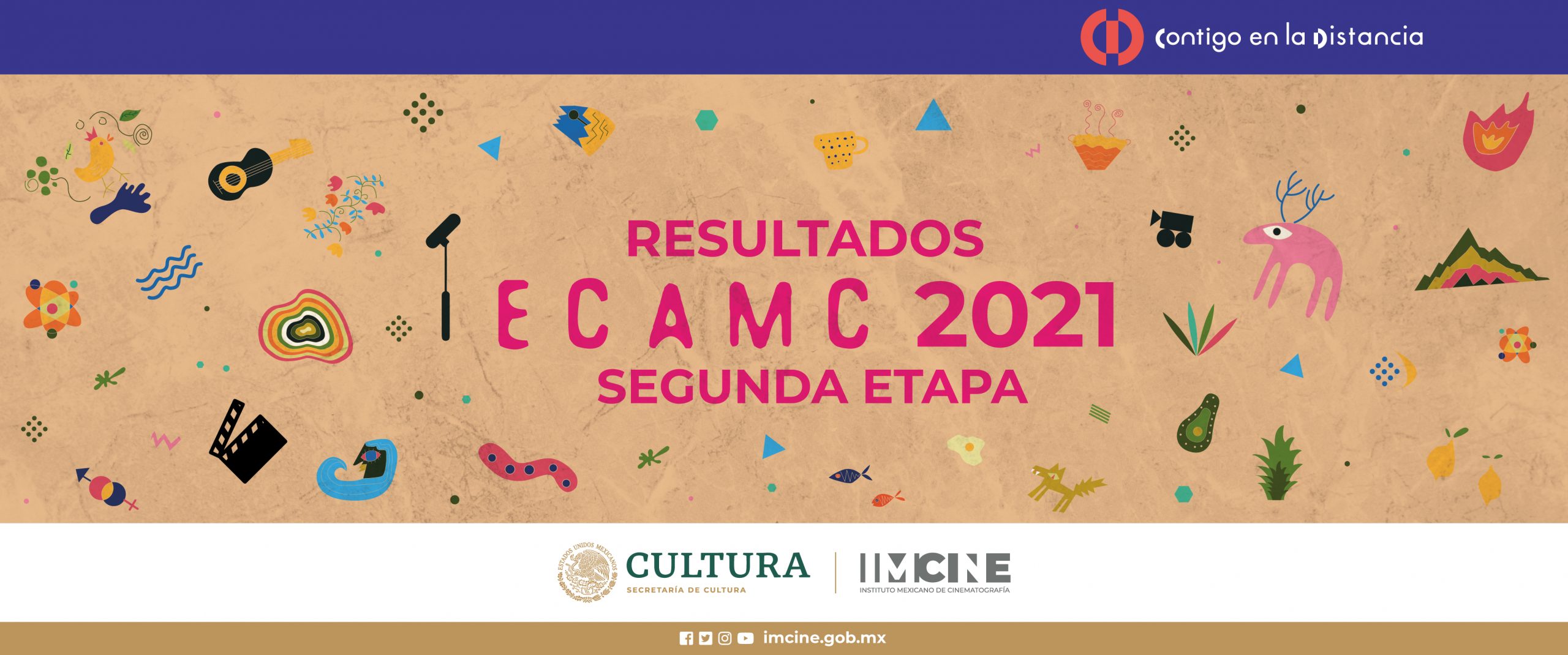 El Imcine da a conocer los resultados de la segunda etapa de la convocatoria ECAMC 2021