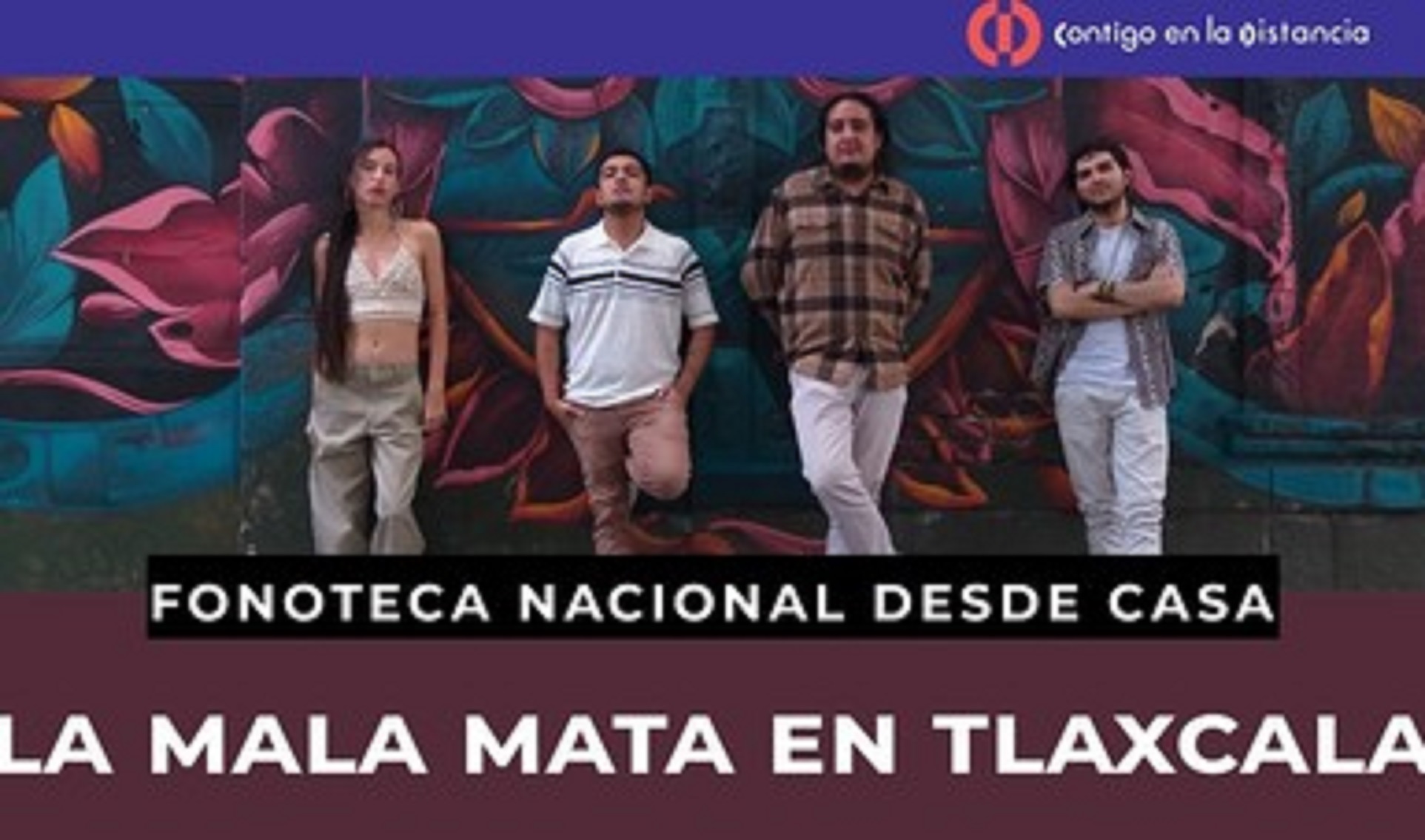 Fonoteca Nacional transmitirá concierto del grupo de rap La Mala Mata