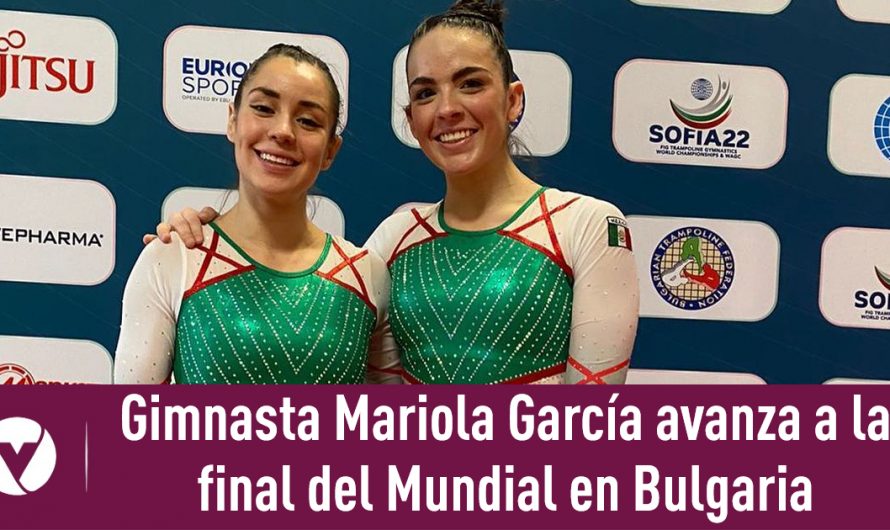 Gimnasta Mariola García avanza a la final del Mundial en Bulgaria