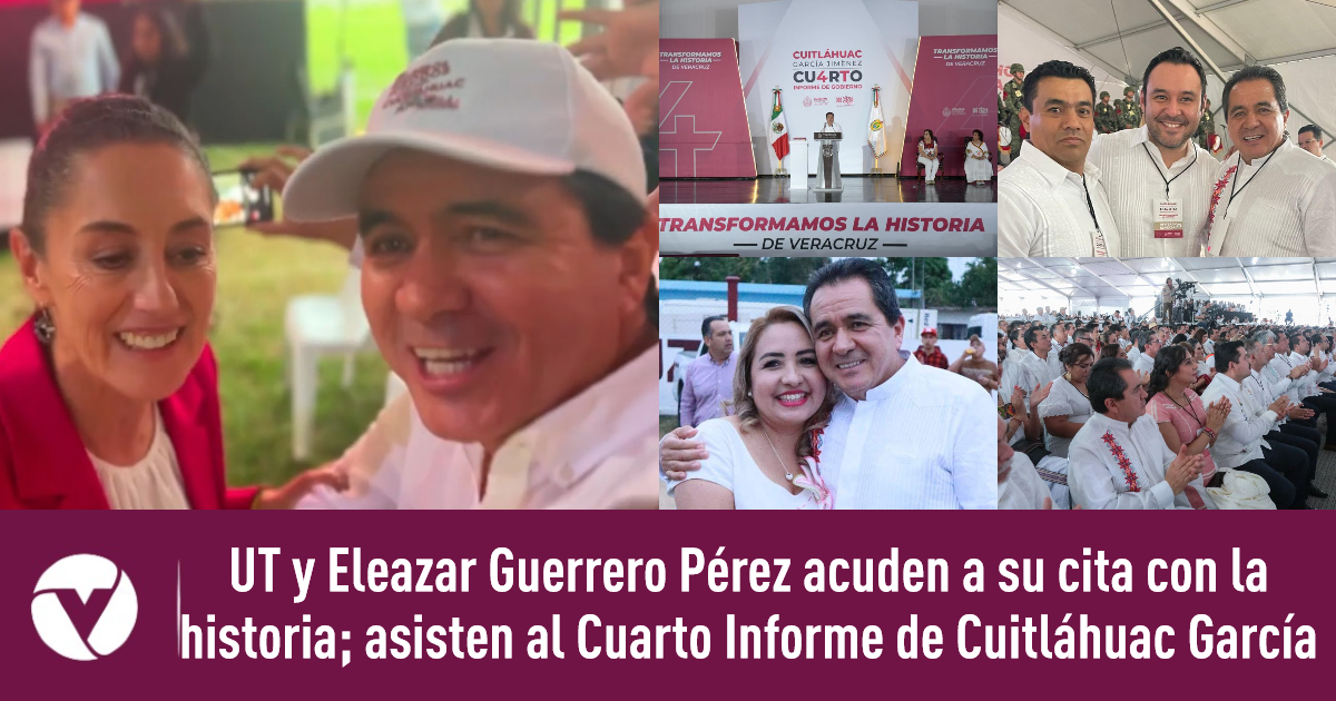 UT y Eleazar Guerrero Pérez acuden a su cita con la historia; asisten al Cuarto Informe de Cuitláhuac García