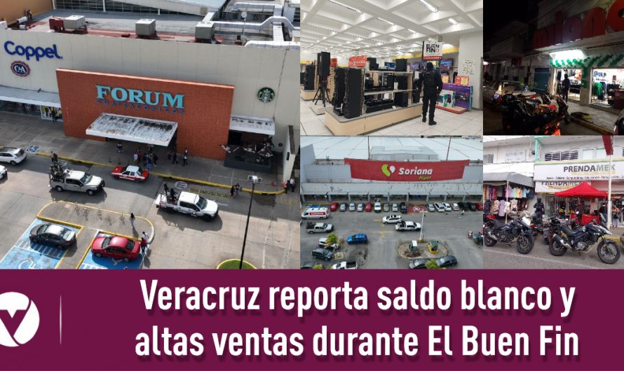 Veracruz reporta saldo blanco y altas ventas durante El Buen Fin