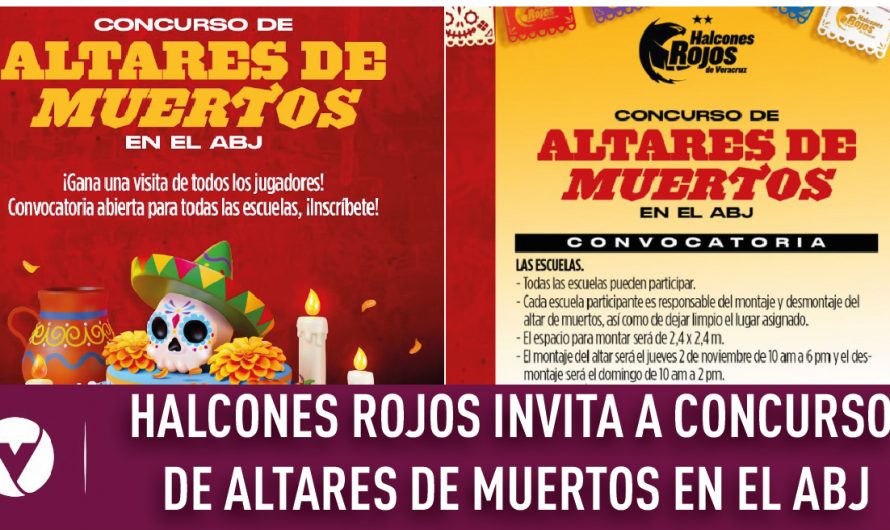 HALCONES ROJOS INVITA A CONCURSO DE ALTARES DE MUERTOS EN EL ABJ