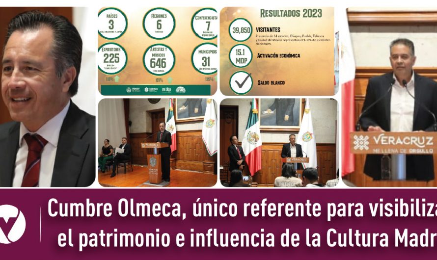 Cumbre Olmeca, único referente para visibilizar el patrimonio e influencia de la Cultura Madre