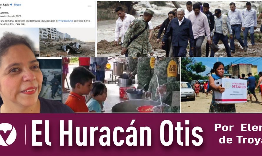 Desde Acapulco Guerrero desmiente las falsas noticias que difunden medios, sobre respuesta del gobierno ante el huracán Otis