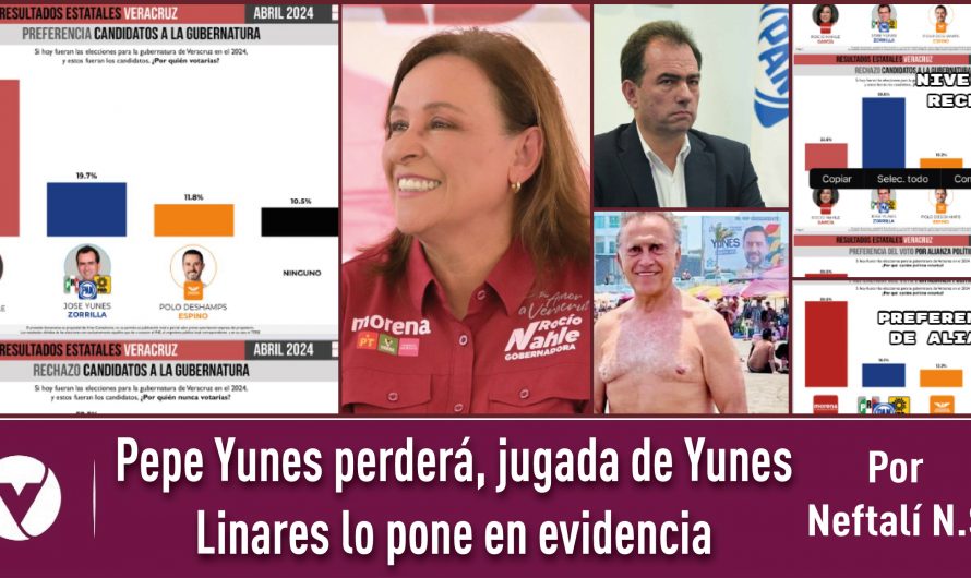 Pepe Yunes perderá, jugada de Yunes Linares lo pone en evidencia